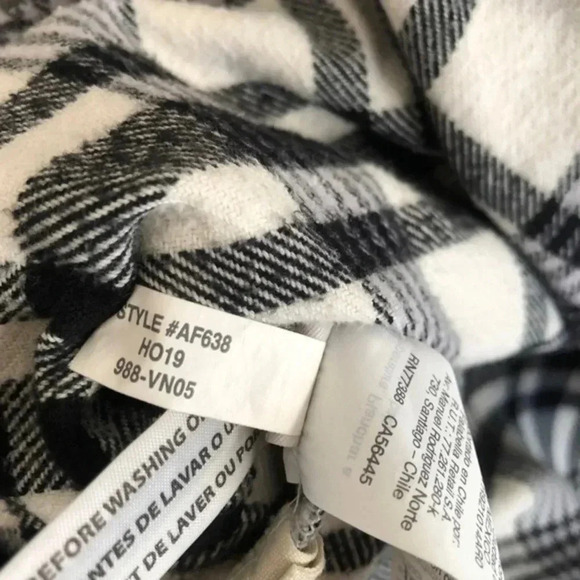 Madewell Flannel Oversized Ex-Boyfriend Shirt in Romana Plaid XS - Picture 10 of 13